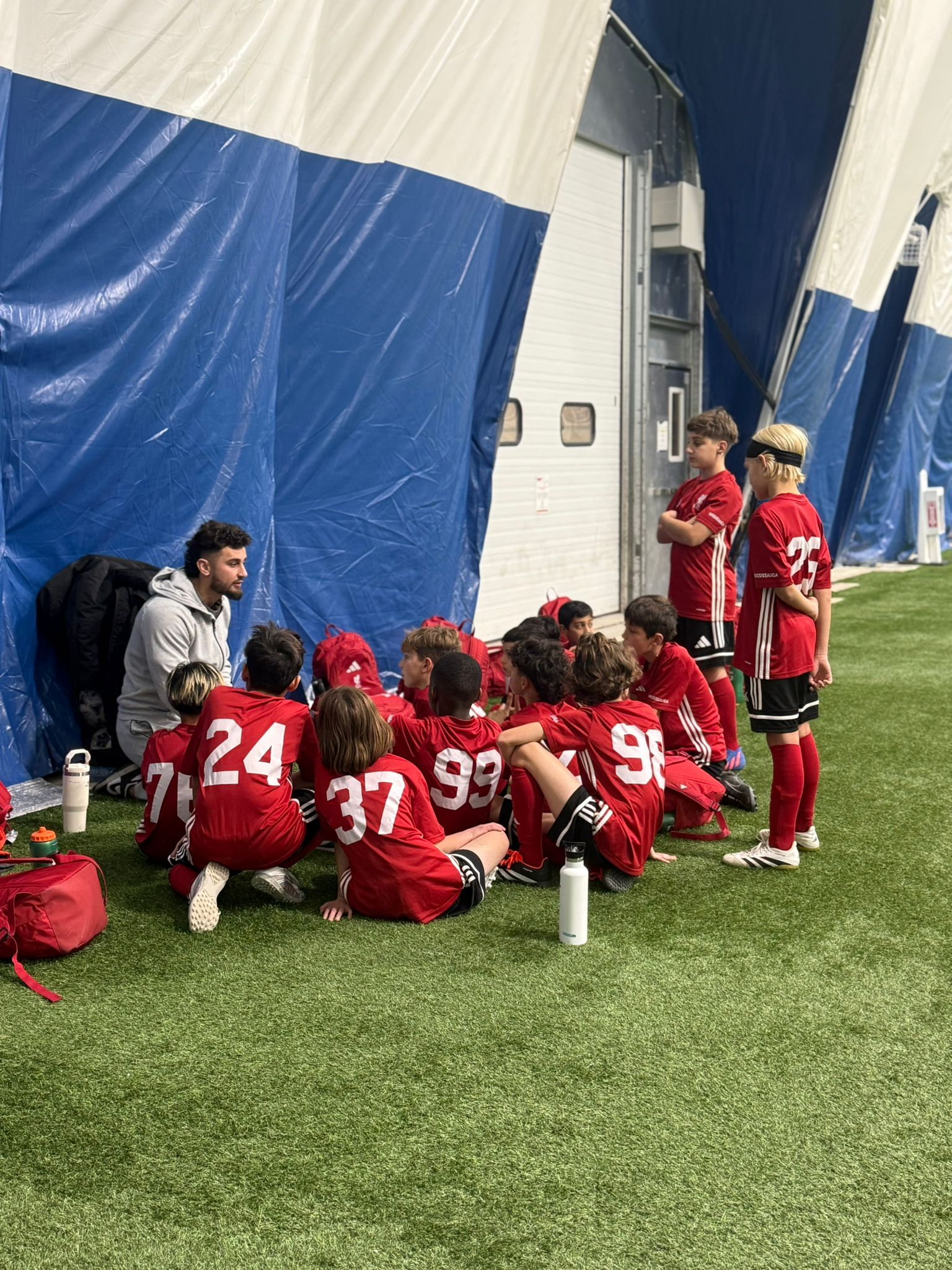Flair Football — Match-speed reps